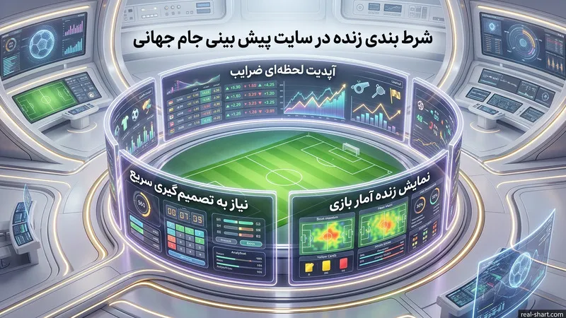 شرط بندی زنده در سایت پیش بینی جام جهانی